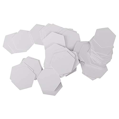 POFET 500Pcss Hexagon Englisch Paper Piecing Quilting Templates Craft - 16mm