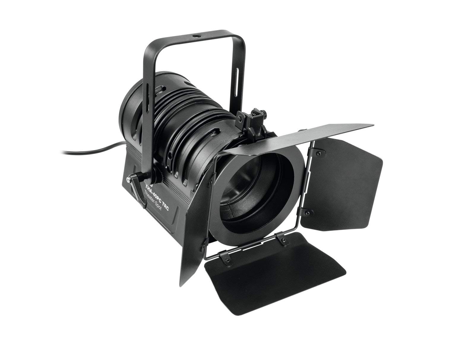 Eurolite LED THA-40PC TRC Theater-Spot schwarz | Lüfterloser PC-Scheinwerfer mit 57-W-Weißlicht-LED, Farbwiedergabe (CRI) >90