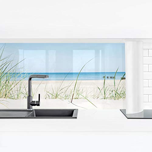 Bilderwelten Küchenrückwand Panorama Folie selbstklebend - Ostseeküste Premium 60 x 210 cm