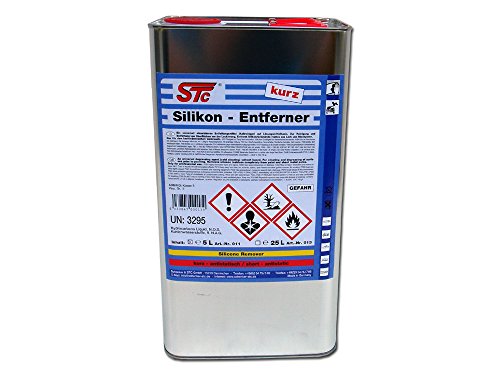 STC Silikonentferner kurz 5 L Entfetter Reiniger für Autolack zur Oberflächenreinigung vor dem Lackieren (5 L)