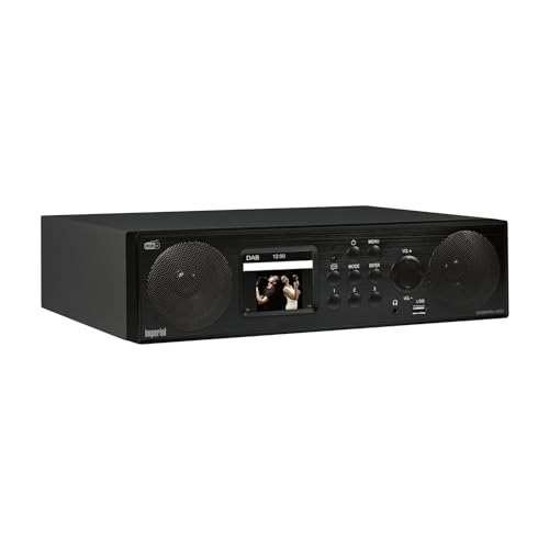Imperial dabman i450 küchenunterbauradio, internet- dab+ & ukw-radio, spotify connect, farbe: schwarz