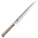 Miyabi 234378-241-0 Sujihiki Sashimi Messer, Stahl, 24 cm, silber / birke, 44,8 x 8,5 x 3,5 cm