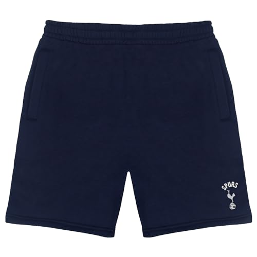 Tottenham Hotspur - Herren Jogging-Shorts aus Fleece - Offizielles Merchandise - Geschenk für Fußballfans - Dunkelblau - M