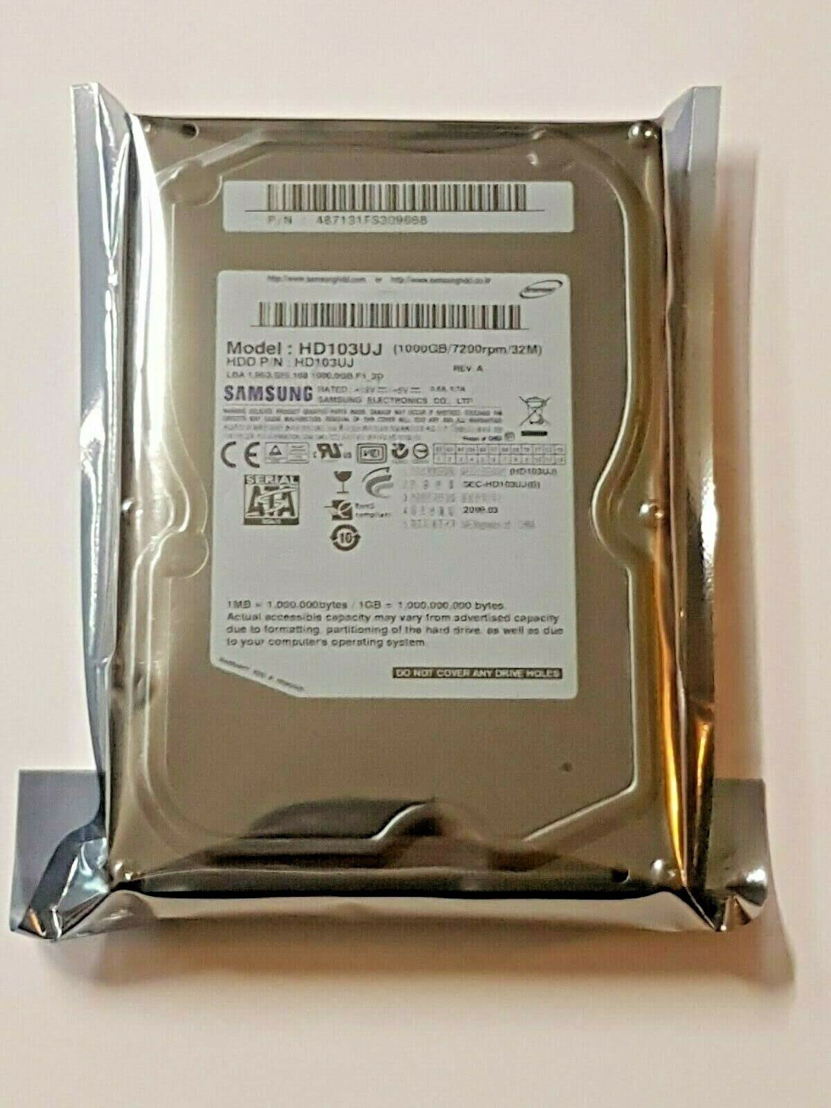Festplatte 1 TB SATA HD103UJ 7200rpm 32MB 3.5" interne