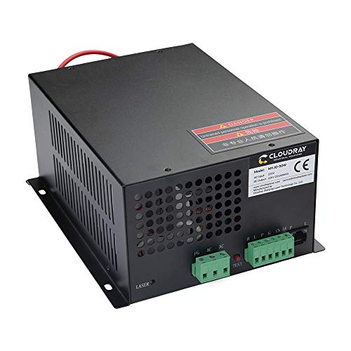 Cloudray CO2 Laser Power Supply CO2 Laser Netzteil CO2 laser 50w für CO2 Laserröhre CO2-Laserröhre Für CO2 Laser Graveur Cutter (MYJG-50W)