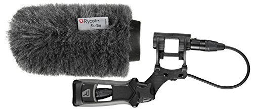 Rycote 033342 15 cm 19-22 mm Standard Loch Classic Softie Mikrofon Windschutzscheibe Kit