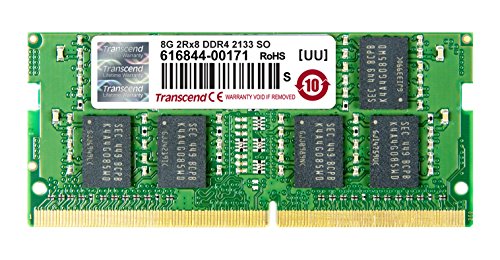 Transcend TS1GSH64V1H Speichermodul 8GB DDR4 2133 SO-DIMM 2Rx8 512Mx8 CL15 1.2V