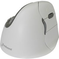 Evoluent VerticalMouse 4 Right - Maus - optisch - 6 Tasten - drahtlos - Bluetooth - weiß (VM4RB)