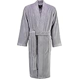 LAGO Bademantel Herren Kimono 800 Graphit - 73 L