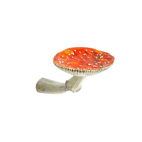 UruMax Schwebende Regale Pilz-Hängeregal Amanita-Pilzform-Wand-Schweberegal Dekorative Regale Heimdekoration Ornamente for Aufhängen An Der Wand Wandregale (Size : 11cm)