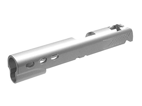 BEGADI Airsoft AIPSC Aluminium Open Slide für Marui HiCapa 5.1 Softair GBBs - Silber