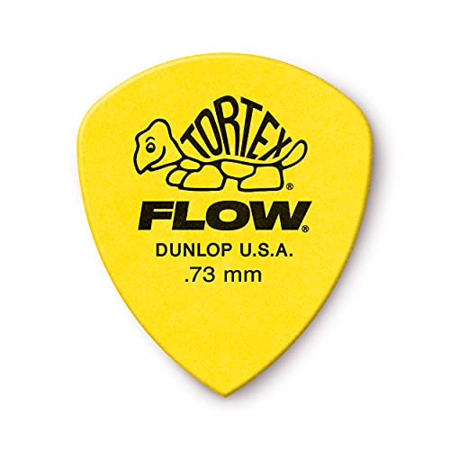 Jim Dunlop Tortex Flow Standard .73mm Guitar Picks (558R.73)