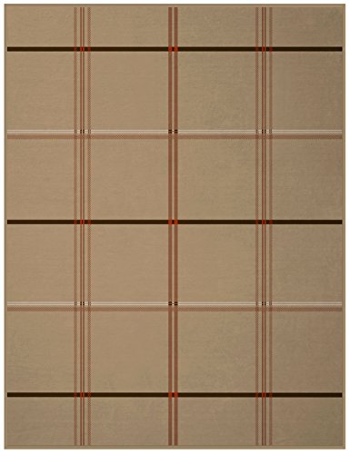 Biederlack Wohn- und Kuscheldecke, 60 % Baumwolle, Samtband-Einfassung, 150 x 200 cm, Beige, Exquisite Cotton Cappuccino, 646156