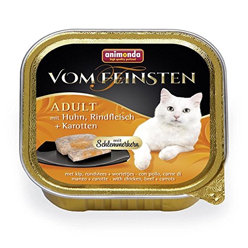 animonda Cat Feinsten Schlemmerkern Huhn,Rind | 32x100g