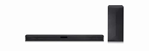 LG DSL4 Soundbar (300 Watt) mit kabellosem Subwoofer (2.1 Kanäle, USB, Bluetooth) [Modelljahr 2021]
