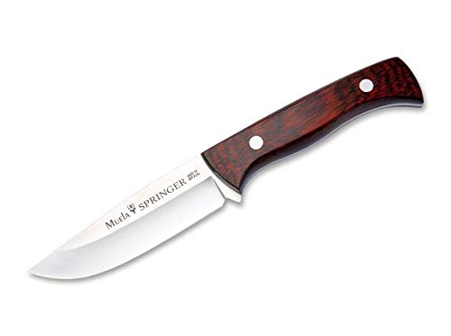 Muela Unisex – Erwachsene Springer-11R feststehendes Messer, Silber, 23 cm