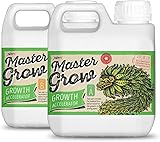 Xpert Nutrients Master Grow A+B Basic Growth Fertilizer for The Vegetative Phase of Plants 1L