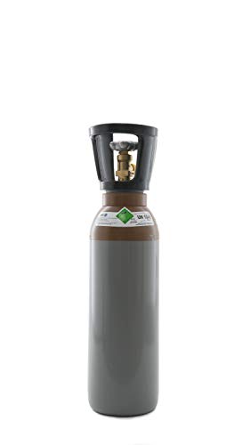 Gase Partner Ballongas 5 Liter Flasche mit Tragegriff/NEUE Gasflasche (Eigentumsflasche), gefüllt / 10 Jahre TÜV ab Herstelldatum/EU Zulassung - Globalimport