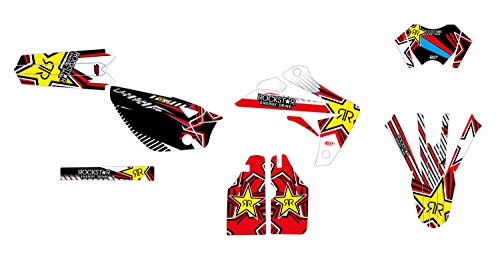 Deko-Set für Motorrad Rieju MRT 50 Star, Rot