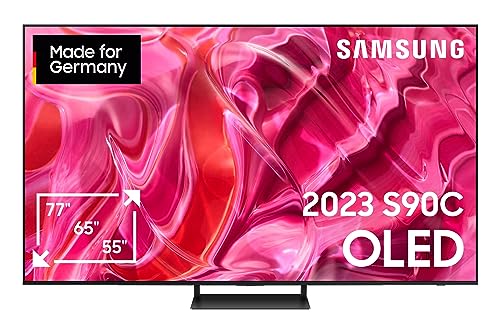 Samsung OLED 4K S90C OLED-TV 195cm 75 Zoll EEK F (A - G) CI+, DVB-C, DVB-S2, DVB-T2 HD, Smart TV, UH