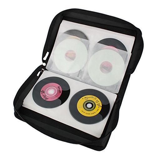 Andux Zone cd Taschen Aufbewahrung für 128 CDs DVDs Blu-Rays GPT-01 (für 128 CDs)