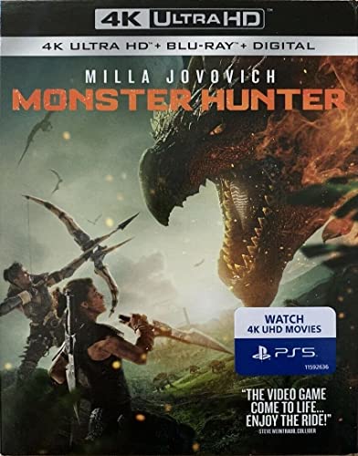 Monster Hunter (2020) (2 Discs - 4K Ultra-HD & BD) [Blu-ray] [2021]