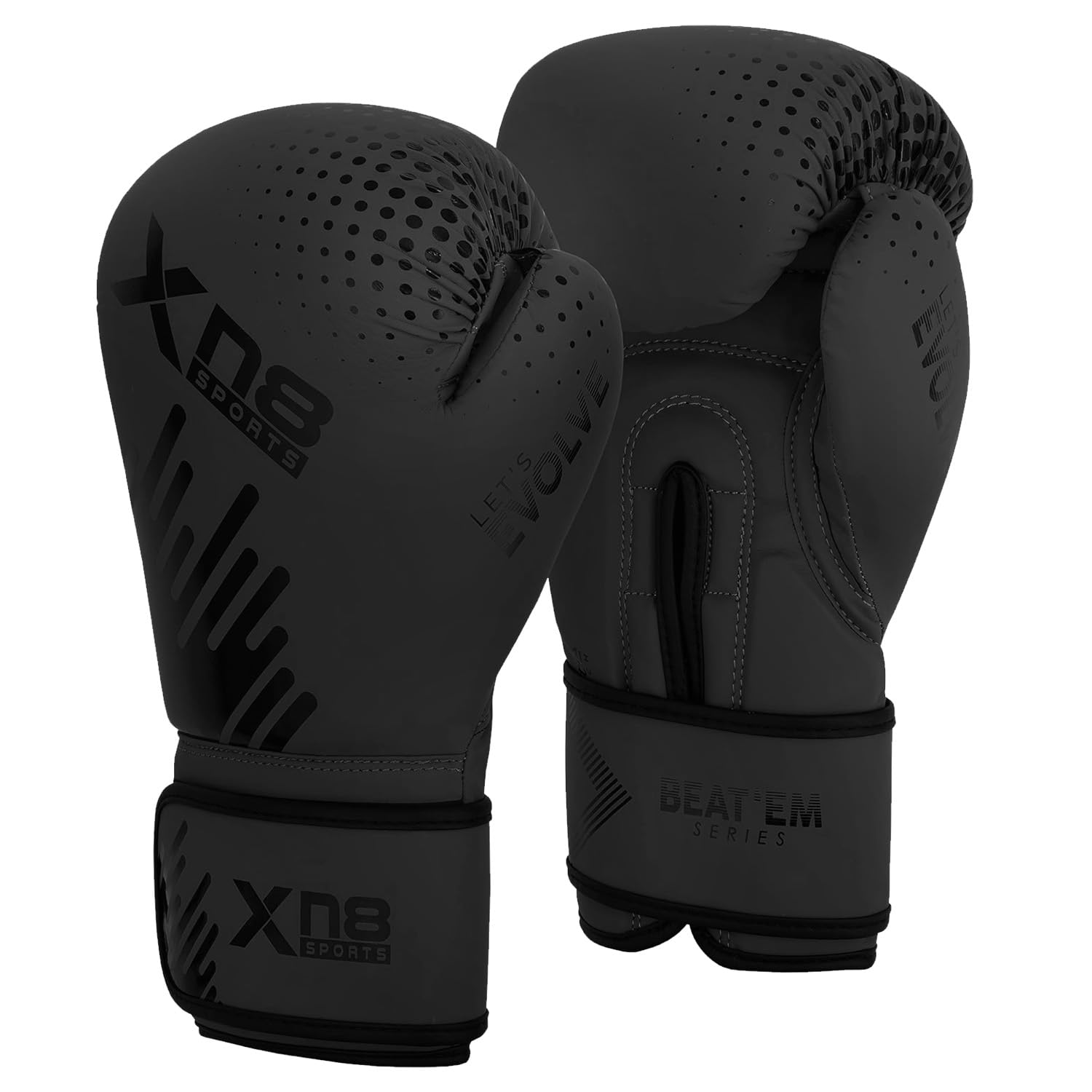 XN8 Boxhandschuhe Muay Thai Training Punchinghandschuhe für Männer und Frauen Kickboxen Sparring Kampfsport Fitness MMA Boxsack Sandsack Boxing Gloves