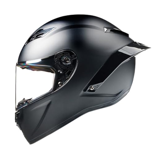 Vintage Open Face Motorradhalbhelm für Herren Damen, Retro Halbschalenhelm JetHelm ECE Zertifiziert Motorrad-Integralhelm mit Sonnenblende für Cruiser Chopper Moped, XXL=63-64cm,X