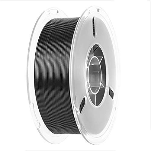 3D-Druckerfilament PLA-Filament 1,75 Mm 1 Kg (2,2 Lbs) Spule, Maßgenauigkeit +/- 0,02 Mm, 3D-Druckfilament PLA (schwarz) Für 3D-Drucker