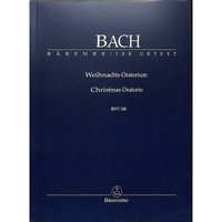 Bach, Weihnachtsoratorium. BÄRENREITER URTEXT. Studienpartitur, Urtextausgabe