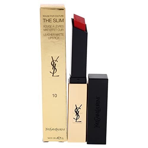 YSL ROUGE PUR COUTURE THE SLIM 10 - CORAIL ANTINOMIQUE