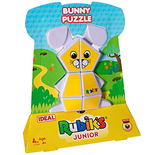 Rubik's Junior Bunny, Original Kid’s Twisty Animal Puzzle, Easy Grip Toy