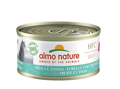 Almo Nature HFC 70 Jelly - Forelle & Thunfisch - 24x 70 g