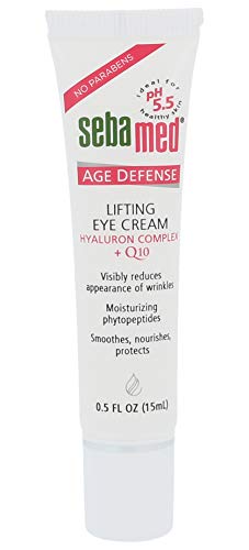 Sebamed Anti Aging Q10 Lifting Eye Cream 15 ml. , PH 5.5 for sensitive skin ,Averaging 32% reduction of wrinkles within the 28 day test period , Germany Brand by Sebamed