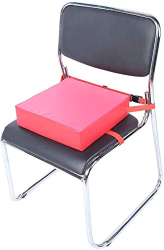 Klein kind Sitz erhöhung, verstellbarer Baby Esszimmerstuhl Sitzerhöhungskissen Waschbares dickes Hochstuhl Sitzpolster für Kinder Baby[rot]Hochstühle, Sitze & Zubehör