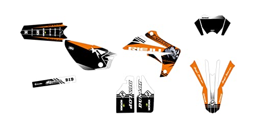 Kit Deco Motocross RIEJU MRT 50 IKE orange