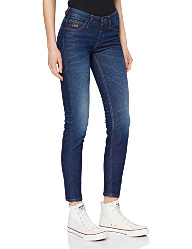 Lee Damen SCARLETT' Skinny Jeans, , Blau (Vintage Worn Eq), 25W / 33L