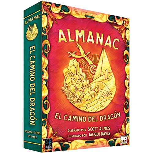 SD GAMES Almanac EL Camino del Dragon: Ressourcenmanagement-Brettspiel, ab 12 Jahren, für 2 bis 4 Spieler