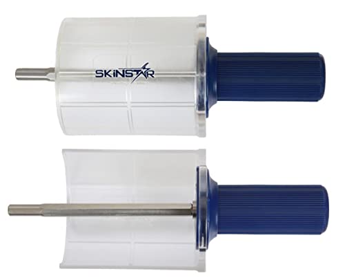 SkinStar Aufnahme Rotorbürste Speed Stick 100mm Roto Bürste inkl. Arbeitsschutz