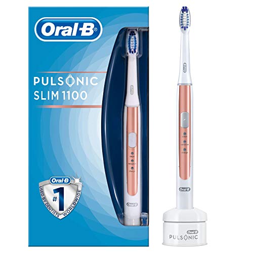 Oral B Schallzahnbürste Pulsonic Slim 1100, Aufsteckbürsten: 1 St.