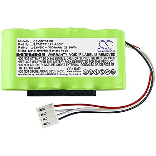 CS-SDT315SL Akku 3000mAh Kompatibel mit [Shimpo] DT-315A, DT-315A Stroboscope Ersetzt BAT-DT315A/P, für BAT-DT315AP-ASSY