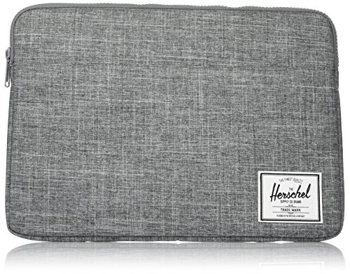 Herschel 10054-02180-15 Anchor Sleeve 15-16 INCH MacBook Raven Crosshatch Unisex - Erwachsene Tasche Einheitsgröße, Raven Crosshatch, 15'', Tasche