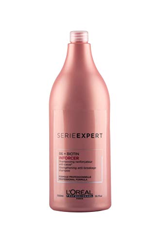 L'Oréal Professionnel Serie Expert Inforcer Shampoo, Aufbauend, stärkend und kräftigend, 1er Pack (1 x 1,5 l)