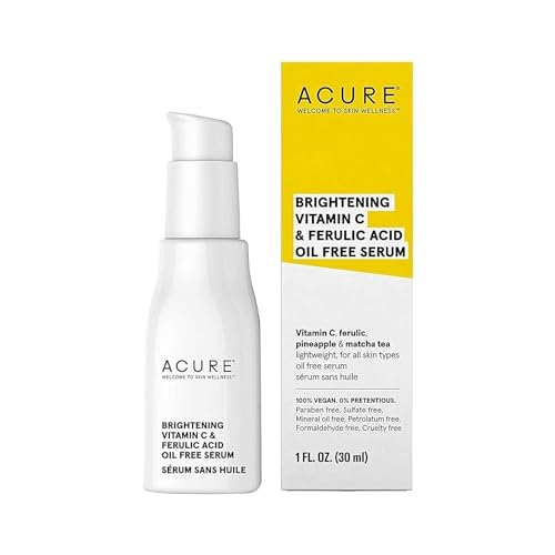 ACURE Aufhellendes Serum mit Vitamin C und Ferulasäure, ölfrei, 28 ml