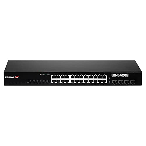 EDIMAX Pro GS-5424G Netzwerk Switch 24 Port